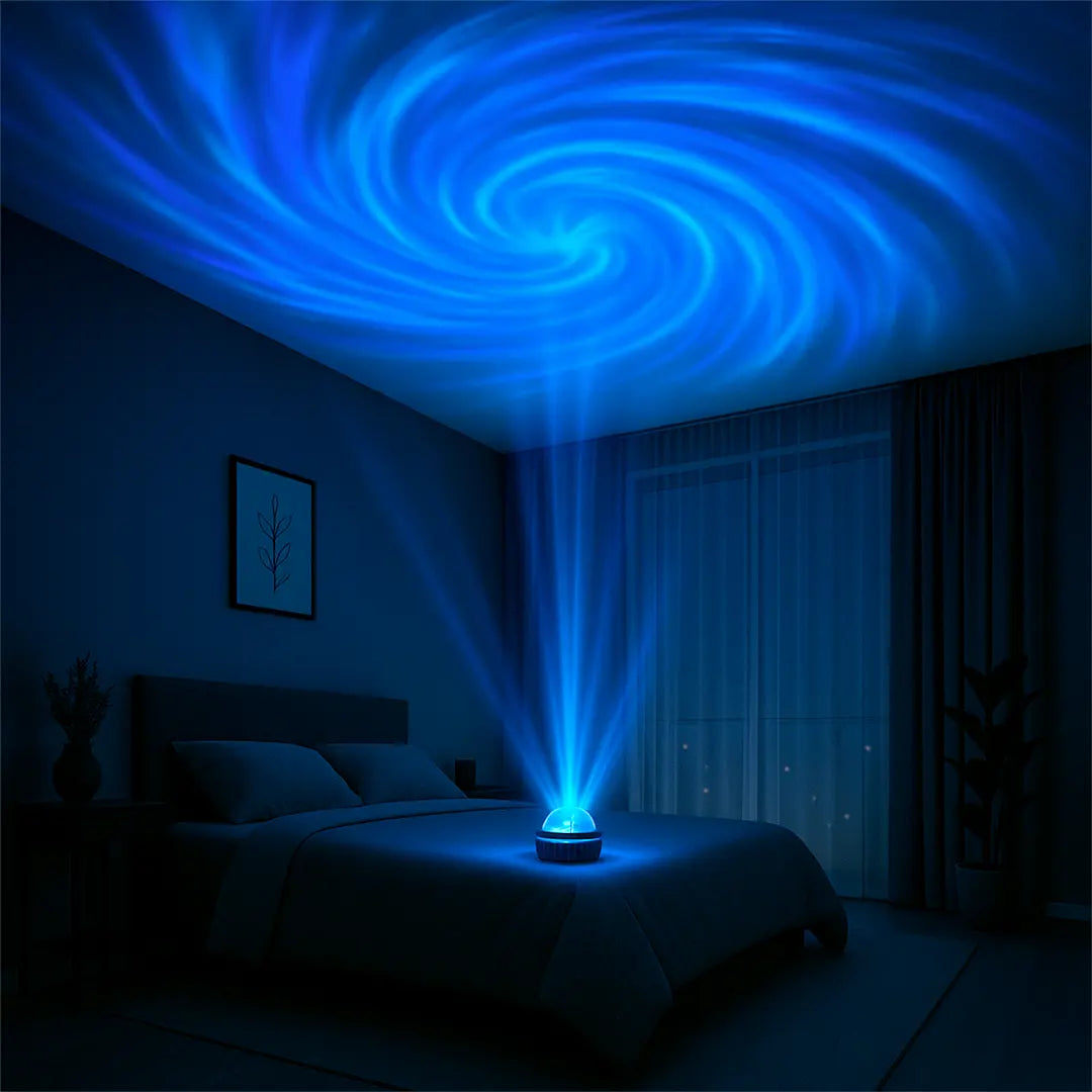 Unleash a vibrant, colorful vortex in your room - LED Projector – ONDAME