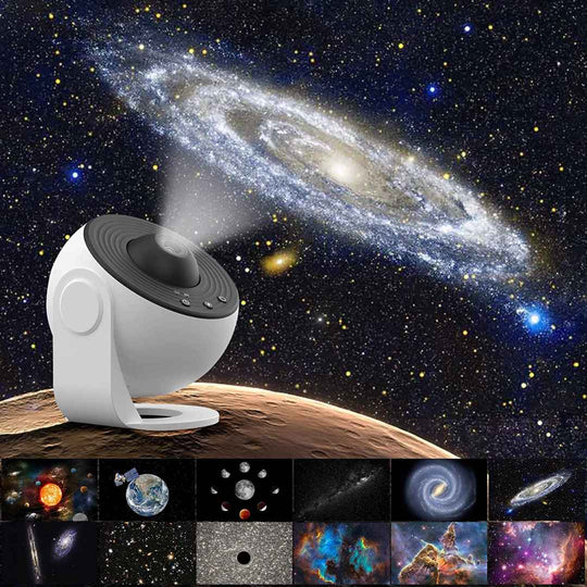 Unique 13-in-1 Planetarium Projector - Hold the Galaxy in Your Hands, Anytime, Anywhere.