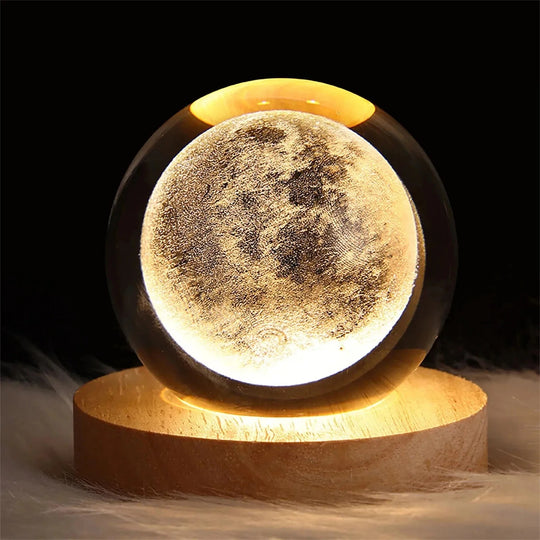 🌙 Bring the Moonlight Indoors - Unique Moon LED Lamp