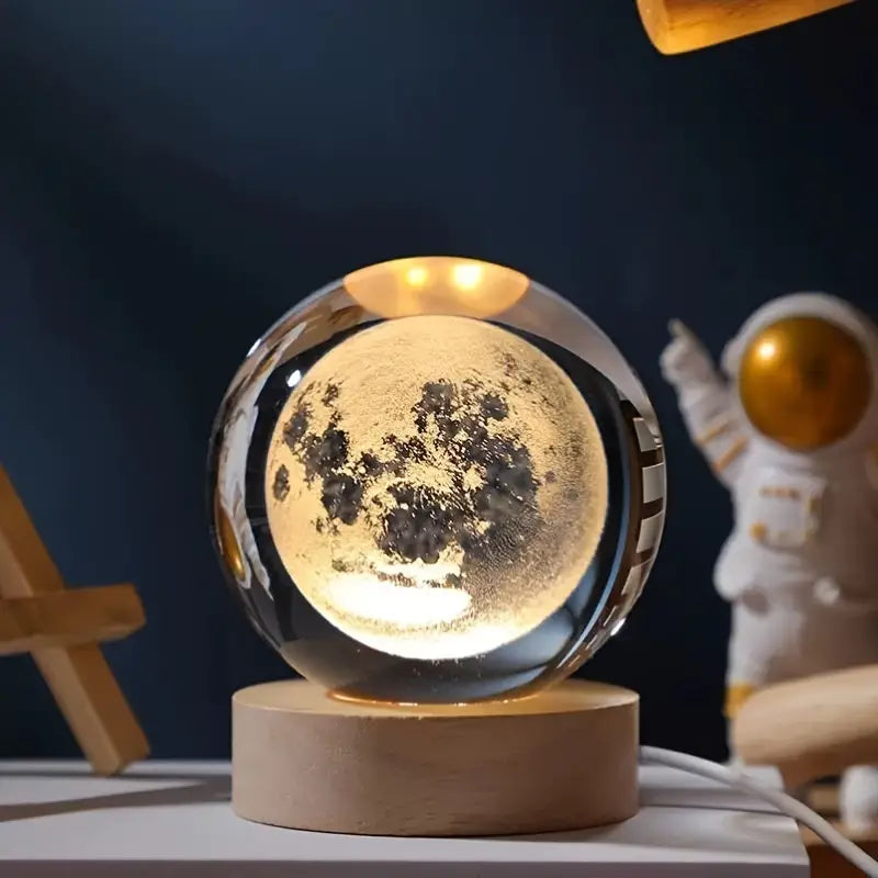 🌙 Bring the Moonlight Indoors - Unique Moon LED Lamp