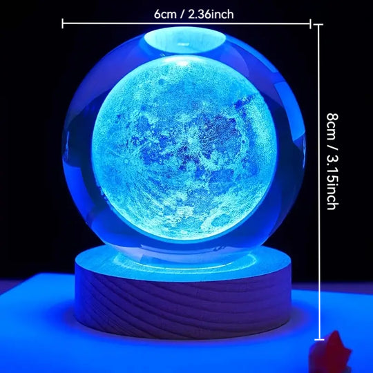 🌙 Bring the Moonlight Indoors - Unique Moon LED Lamp