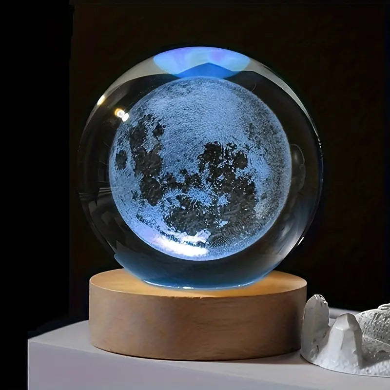 🌙 Bring the Moonlight Indoors - Unique Moon LED Lamp