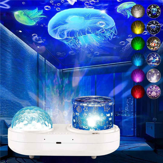 360° Rotating Galaxy & Nebula Projector Night Light – Starry Sky & Constellation Lamp for Kids' Gifts