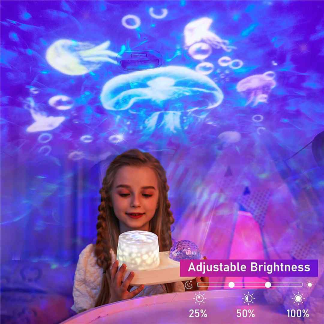360° Rotating Galaxy & Nebula Projector Night Light – Starry Sky & Constellation Lamp for Kids' Gifts