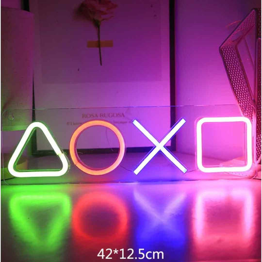 Vibrant Neon Signs for Ultimate Bedroom and Gaming Room Decor - USB Powered