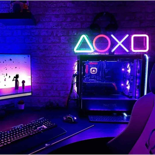 Vibrant Neon Signs for Ultimate Bedroom and Gaming Room Decor - USB Powered