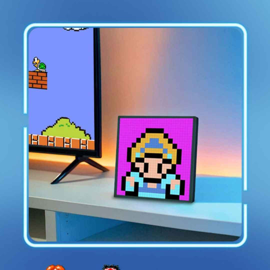 Smart LED Pixel Matrix Display for Gaming Rooms - App Control Art Display